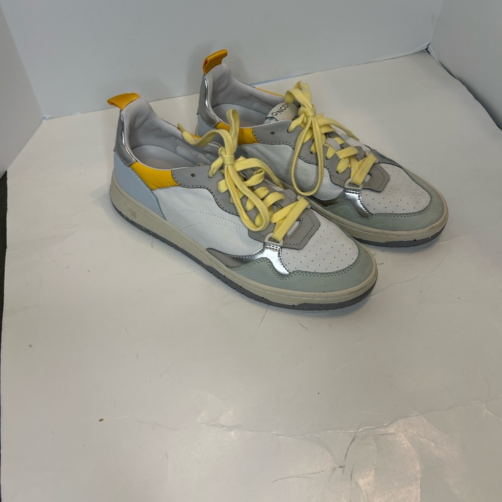 Women’s Oncept Supernova Stylish Light Blue, Gray and Yellow Sneakers ❤️❤️❤️